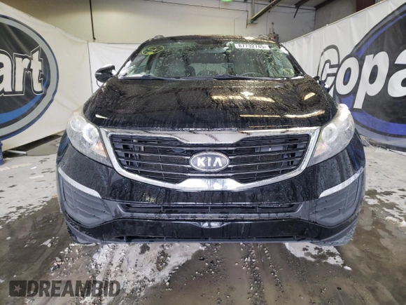 2011 Kia Sportage LX with VIN KNDPB3A29B7106953, listed as a Copart auction lot 87732745 with 187,776 mi miles and Salvage Title. Bid and sale history available at carsss.com. Image 5.