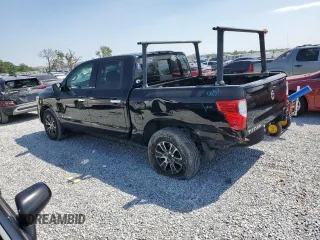 2021 Nissan Titan SV with VIN 1N6AA1EE9MN524930, listed as a Copart auction lot 52069845 with 44,280 mi miles and Salvage Title. Bid and sale history available at DreamBid. Image 2.