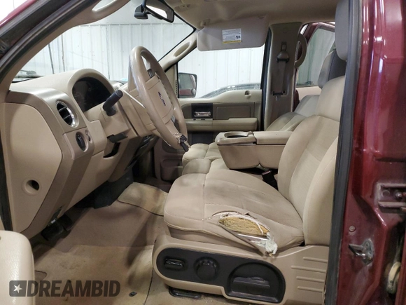 2006 Ford F-150 XLT with VIN 1FTPW14506FA33711, listed as a Copart auction lot 52643615 with 180,461 mi miles and Clean Title. Bid and sale history available at carsss.com. Image 7.