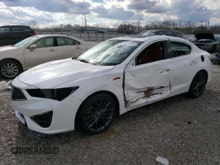 2022 Acura ILX w/Premium/A-Spec Package with VIN 19UDE2F80NA006332, listed as a Copart auction lot 50320165 with 24,053 mi miles and Salvage Title. Bid and sale history available at carsss.com. Image 1.