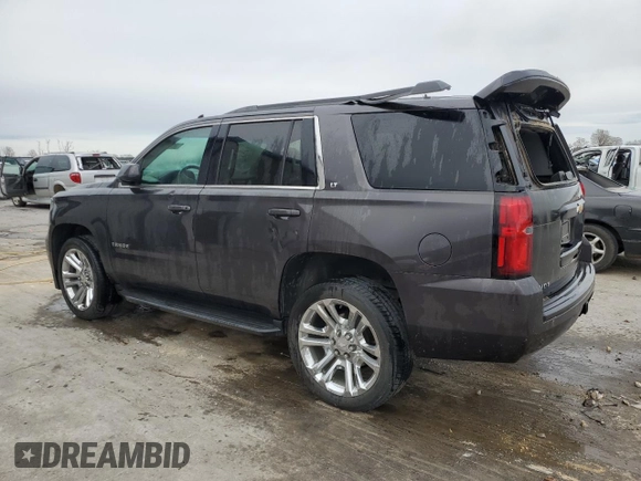 2016 Chevrolet Tahoe LT z VIN 1GNSKBKC9GR223107, wystawiony jako Copart lot #50146495 z przebiegiem 163 948 mil mil oraz Szkoda całkowita • Salvage title. Historia ofert i sprzedaży dostępna na DreamBid. Obrazek 2.