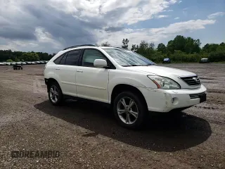 2006 Lexus RX 400h with VIN JTJHW31UX60023361, listed as a Copart auction lot 60489355 with 112,087 mi miles and Salvage title. Bid and sale history available at DreamBid. Image 15.