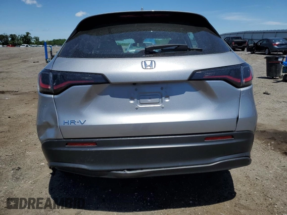 2023 Honda HR-V LX with VIN 3CZRZ2H3XPM746951, listed as a Copart auction lot 57582525 with 30,088 mi miles and Salvage title. Bid and sale history available at DreamBid. Image 6.