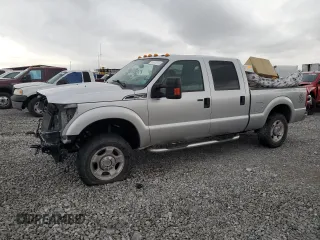 2015 Ford Super Duty F-250 SRW Lariat with VIN 1FT7W2B6XFED08069, listed as a Copart auction lot 45005545 with 157,085 mi miles and Salvage Title. Bid and sale history available at carsss.com. Image 1.