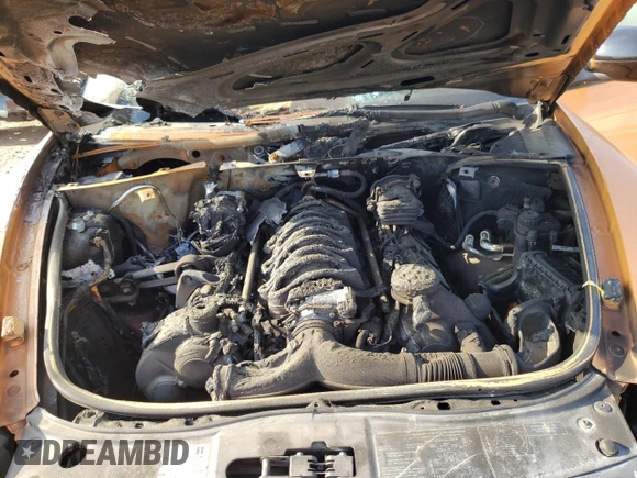 2006 Porsche Cayenne S with VIN WP1AB29P66LA64110, listed as a Copart auction lot 52128574 with 0 mi miles and Salvage Title. Bid and sale history available at carsss.com. Image 12.