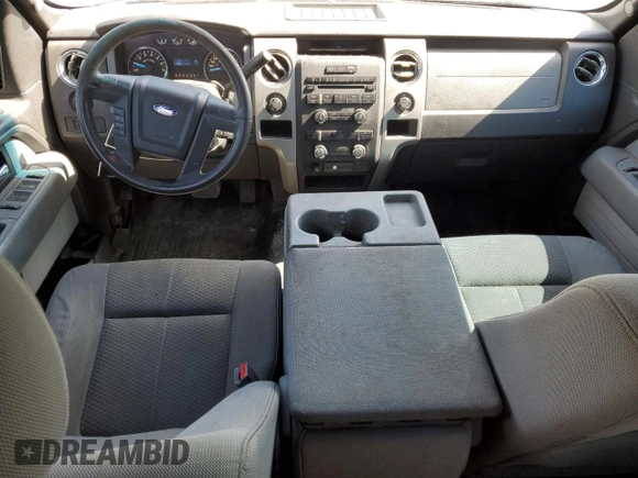 2012 Ford F-150 XL with VIN 1FTEX1EM9CFC64404, listed as a Copart auction lot 87684405 with 185,207 mi miles and Salvage Title. Bid and sale history available at carsss.com. Image 8.