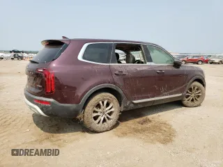2020 Kia Telluride LX z VIN 5XYP24HC8LG038038, wystawiony jako Copart lot #62649514 z przebiegiem Nie podano mil oraz Szkoda całkowita • Salvage title. Historia ofert i sprzedaży dostępna na DreamBid. Obrazek 3.