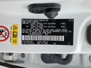 2017 Lexus NX 200t with VIN JTJYARBZ5H2056223, listed as a Copart auction lot 50909375 with 61,565 mi miles and Clean Title. Bid and sale history available at DreamBid. Image 12.