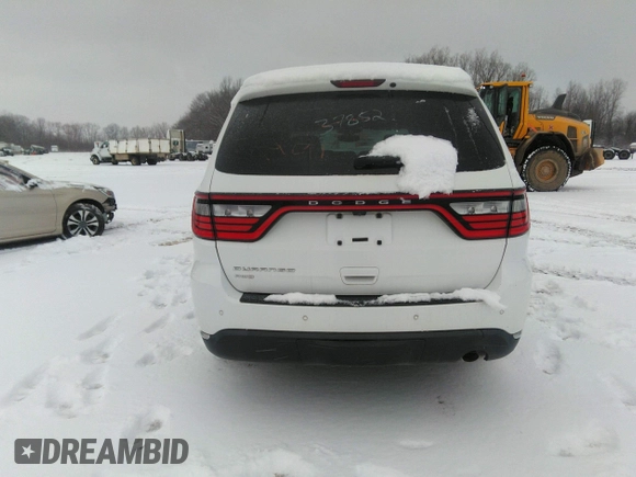 2017 Dodge Durango SXT with VIN 1C4RDJAG8HC789490, listed as a IAAI auction lot 41114291 with Not provided miles and . Bid and sale history available at DreamBid. Image 16.