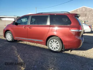2014 Toyota Sienna LE with VIN 5TDJK3DC5ES075494, listed as a Copart auction lot 82048634 with 151,216 mi miles and Salvage Title. Bid and sale history available at DreamBid. Image 2.