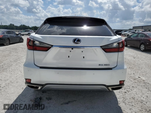 2020 Lexus RX 350 with VIN 2T2HZMAA6LC158758, listed as a Copart auction lot 49520103 with 35,597 mi miles and . Bid and sale history available at DreamBid. Image 6.