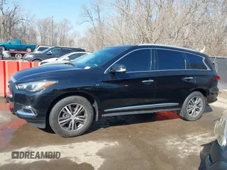 2017 Infiniti QX60 with VIN 5N1DL0MN7HC561106, listed as a IAAI auction lot 41768919 with 112,377 mi miles. Bid and sale history available at carsss.com. Image 14.