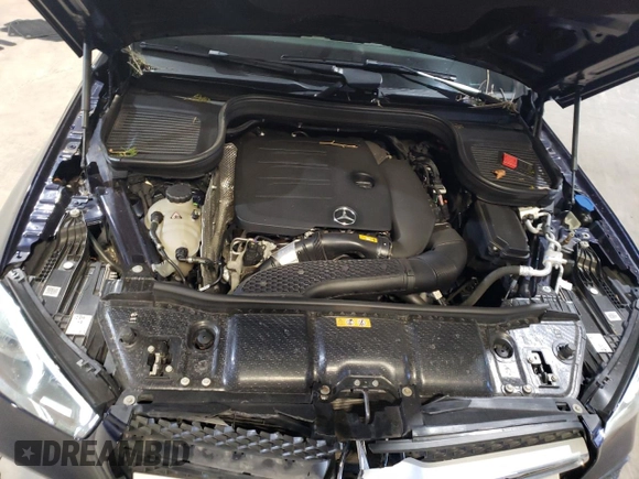 2021 Mercedes-Benz GLE 350 with VIN 4JGFB4KB6MA490787, listed as a Copart auction lot 49259735 with 47,664 mi miles and Salvage title. Bid and sale history available at DreamBid. Image 13.
