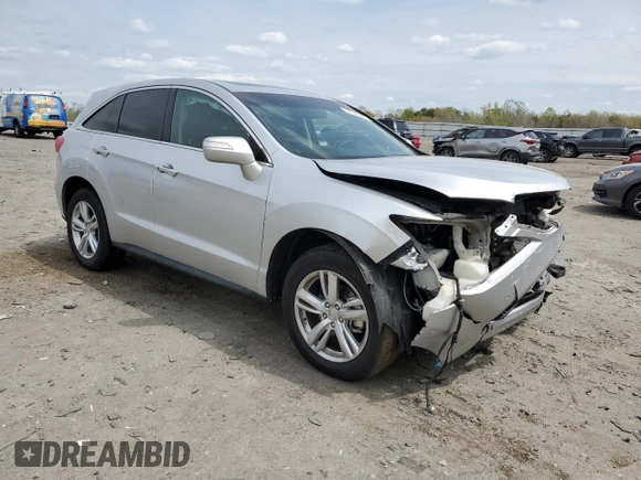 2015 Acura RDX with VIN 5J8TB4H30FL026233, listed as a Copart auction lot 52733945 with 133,995 mi miles and Salvage Title. Bid and sale history available at DreamBid. Image 4.