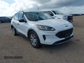 2022 Ford Escape S with VIN 1FMCU0F65NUB21535, listed as a IAAI auction lot 42557434 with 26,898 mi miles and . Bid and sale history available at DreamBid. Image 1.