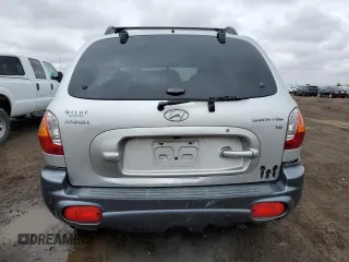 2003 Hyundai Santa Fe GLS with VIN KM8SC13D33U450903, listed as a Copart auction lot 48351575 with 150,319 mi miles and Salvage Title. Bid and sale history available at carsss.com. Image 6.