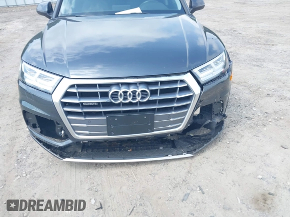 2020 Audi Q5 Premium Plus with VIN WA1BNAFY8L2072659, listed as a IAAI auction lot 42231063 with 32,800 mi miles and . Bid and sale history available at DreamBid. Image 6.