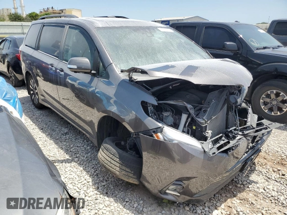 2020 Toyota Sienna XLE z VIN 5TDDZ3DC7LS229998, wystawiony jako Copart lot #60753275 z przebiegiem 38 664 mil mil oraz Szkoda całkowita • Salvage title. Historia ofert i sprzedaży dostępna na DreamBid. Obrazek 4.
