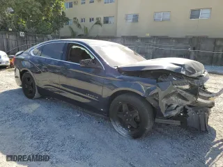 2017 Chevrolet Impala LS with VIN 1G11X5S30HU153656, listed as a Copart auction lot 83338374 with 0 mi miles and Salvage Title. Bid and sale history available at carsss.com. Image 4.