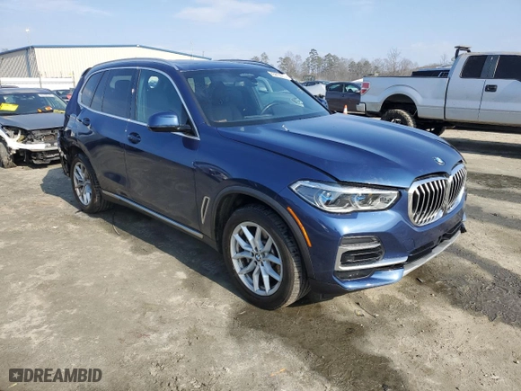 2023 BMW X5 xDrive40i with VIN 5UXCR6C02P9N83421, listed as a Copart auction lot 43815565 with 31,031 mi miles and Salvage Title. Bid and sale history available at carsss.com. Image 4.