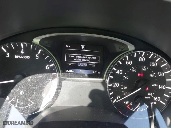 2018 Nissan Altima 2.5 SR with VIN 1N4AL3AP9JC255812, listed as a IAAI auction lot 41814359 with 154,288 mi miles. Bid and sale history available at carsss.com. Image 7.