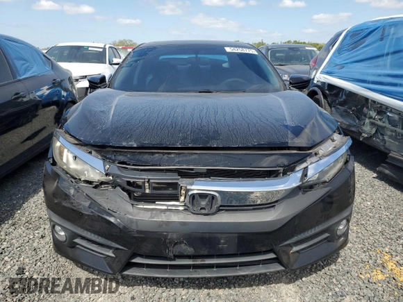 2017 Honda Civic Sedan EX-T with VIN 19XFC1F33HE015779, listed as a Copart auction lot 54258775 with 77,744 mi miles and Non Repairable. Bid and sale history available at carsss.com. Image 5.