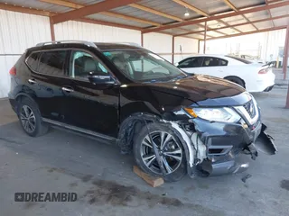 2018 Nissan Rogue SV with VIN 5N1AT2MTXJC832517, listed as a IAAI auction lot 41685726 with 79,269 mi miles and . Bid and sale history available at carsss.com. Image 1.