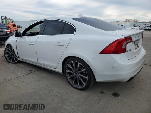 2015 Volvo S60 T5 Drive-E Platinum with VIN YV140MFD7F2301858, listed as a Copart auction lot 44586105 with 50,575 mi miles and Salvage Title. Bid and sale history available at carsss.com. Image 2.