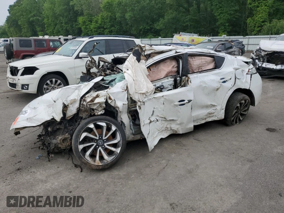 2016 Acura ILX Premium with VIN 19UDE2F89GA012634, listed as a Copart auction lot 56328825 with Not provided miles and Salvage title. Bid and sale history available at DreamBid. Image 1.