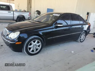 2004 Mercedes-Benz C 320 with VIN WDBRF64J04F522981, listed as a Copart auction lot 46624195 with 163,819 mi miles and Clean Title. Bid and sale history available at DreamBid. Image 1.