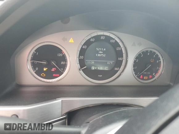 2010 Mercedes-Benz GLK 350 with VIN WDCGG8HBXAF256959, listed as a Copart auction lot 73790734 with 13,072 mi miles and Salvage Title. Bid and sale history available at DreamBid. Image 9.