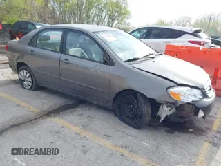 2003 Toyota Corolla CE with VIN 1NXBR38E93Z067379, listed as a IAAI auction lot 42007838 with 188,875 mi miles and . Bid and sale history available at DreamBid. Image 1.