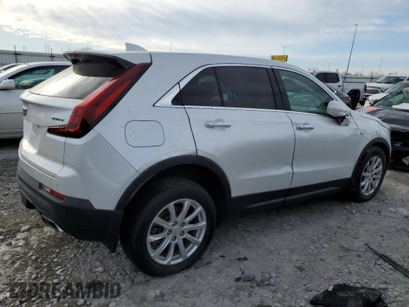 2020 Cadillac XT4 AWD Luxury with VIN 1GYFZBR42LF133016, listed as a Copart auction lot 41924675 with Not Provided miles and Clean Title. Bid and sale history available at carsss.com. Image 3.