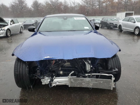 2022 BMW M3 Competition xDrive with VIN WBS43AY09NFM10618, listed as a Copart auction lot 41450415 with 21,935 mi miles and Non Repairable. Bid and sale history available at carsss.com. Image 5.