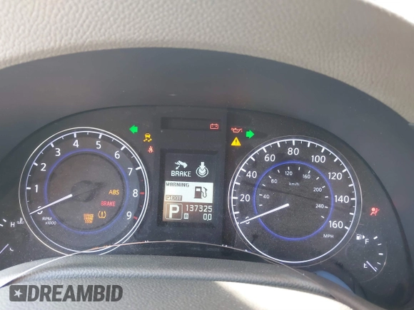 2012 Infiniti G25 Journey z VIN JN1DV6AP1CM813011, wystawiony jako IAAI lot #41610342 z przebiegiem 137 325 mil mil oraz . Historia ofert i sprzedaży dostępna na DreamBid. Obrazek 7.