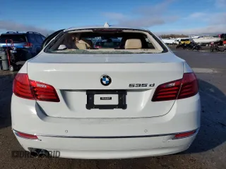 2014 BMW 5 Series 535d with VIN WBAXA5C54ED689148, listed as a Copart auction lot 86774904 with 96,454 mi miles and Salvage Title. Bid and sale history available at carsss.com. Image 6.
