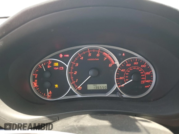 2011 Subaru WRX WRX with VIN JF1GV7E6XBG509700, listed as a Copart auction lot 59023925 with 136,550 mi miles and Salvage title. Bid and sale history available at DreamBid. Image 9.