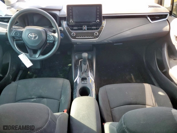 2022 Toyota Corolla Hybrid LE with VIN JTDEAMDE1NJ056580, listed as a Copart auction lot 48244975 with 67,342 mi miles and Salvage Title. Bid and sale history available at carsss.com. Image 8.