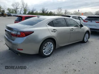 2017 Lexus ES with VIN 58ABK1GG7HU041956, listed as a Copart auction lot 53037135 with 79,482 mi miles and Salvage Title. Bid and sale history available at carsss.com. Image 3.