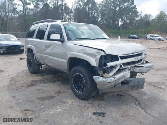 2005 Chevrolet Tahoe Z71 with VIN 1GNEK13T05R246648, listed as a IAAI auction lot 41483045 with 312,536 mi miles. Bid and sale history available at carsss.com. Image 1.