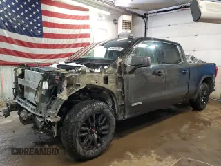 2021 GMC Sierra 1500 Elevation with VIN 3GTU9CED3MG174456, listed as a Copart auction lot 49800895 with 72,826 mi miles and Salvage Title. Bid and sale history available at DreamBid. Image 1.