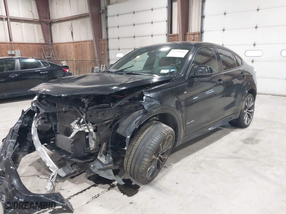 2019 BMW X6 xDrive35i with VIN 5UXKU2C51K0Z64897, listed as a IAAI auction lot 41759156 with 64,434 mi miles. Bid and sale history available at carsss.com. Image 18.