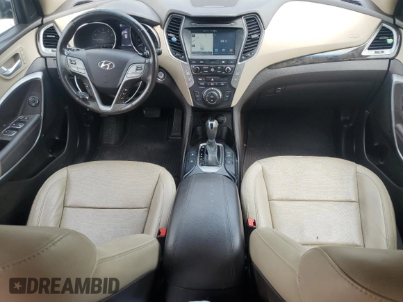 2017 Hyundai Santa Fe 2.4L with VIN 5NMZU3LB7HH052263, listed as a Copart auction lot 57065895 with 117,488 mi miles and Salvage title. Bid and sale history available at DreamBid. Image 8.