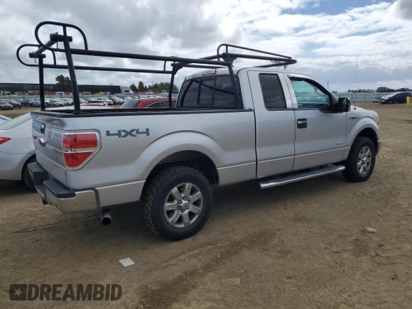 2013 Ford F-150 XL with VIN 1FTFX1ET9DFC77344, listed as a Copart auction lot 51099545 with 140,615 mi miles and Salvage Title. Bid and sale history available at carsss.com. Image 3.