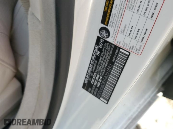 2015 Mercedes-Benz S 550 with VIN WDDUG8CB1FA201892, listed as a Copart auction lot 51426765 with 65,959 mi miles and Salvage Title. Bid and sale history available at DreamBid. Image 12.