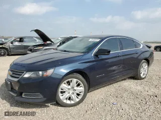 2017 Chevrolet Impala LS with VIN 2G11X5S34H9155049, listed as a Copart auction lot 48408935 with 111,638 mi miles and Salvage Title. Bid and sale history available at carsss.com. Image 1.