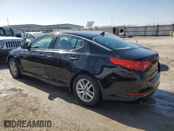 2011 Kia Optima LX with VIN KNAGM4A75B5162392, listed as a Copart auction lot 45768954 with 193,991 mi miles and Salvage Title. Bid and sale history available at carsss.com. Image 2.