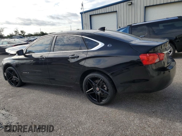 2017 Chevrolet Impala LT with VIN 2G1105S3XH9162804, listed as a Copart auction lot 50831155 with 142,779 mi miles and Salvage Title. Bid and sale history available at DreamBid. Image 2.