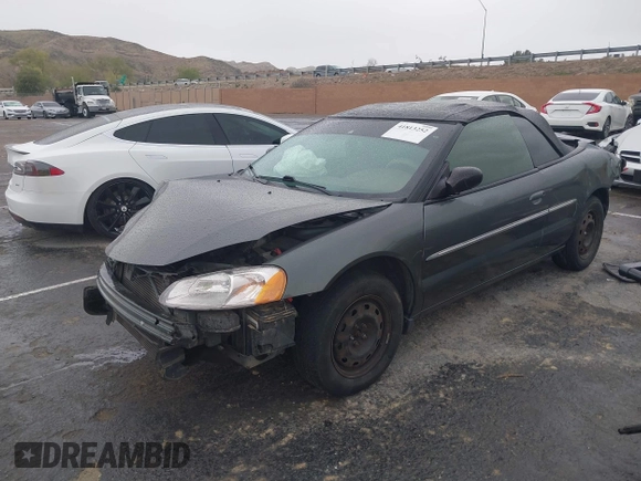 2002 Chrysler Sebring with VIN 1C3EL45R52N247505, listed as a IAAI auction lot 41813252 with 160,741 mi miles and . Bid and sale history available at DreamBid. Image 2.