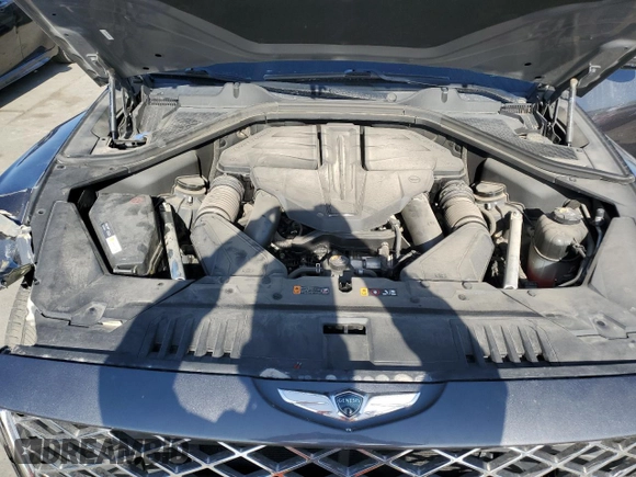 2022 Genesis GV80 z VIN KMUHCESC7NU076679, wystawiony jako Copart lot #57894835 z przebiegiem 49 882 mil mil oraz Szkoda całkowita • Salvage title. Historia ofert i sprzedaży dostępna na DreamBid. Obrazek 12.